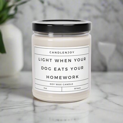 Light When Your Dog Eats Your Homework