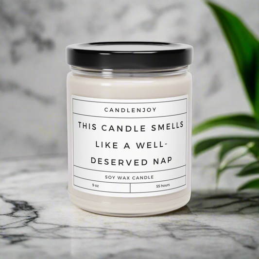 This Candle Smells Like A Well-Deserved Nap