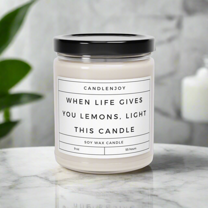 When Life Gives You Lemons, Light This Candle