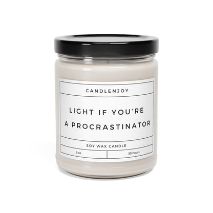 Light If You Are a Procrastinator