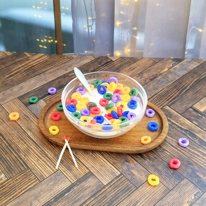 Cereal Bowl With Spoon Candle